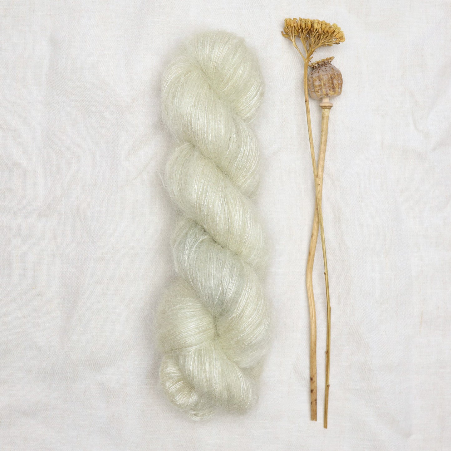 Cloud Silk Mohair - Ghost Light