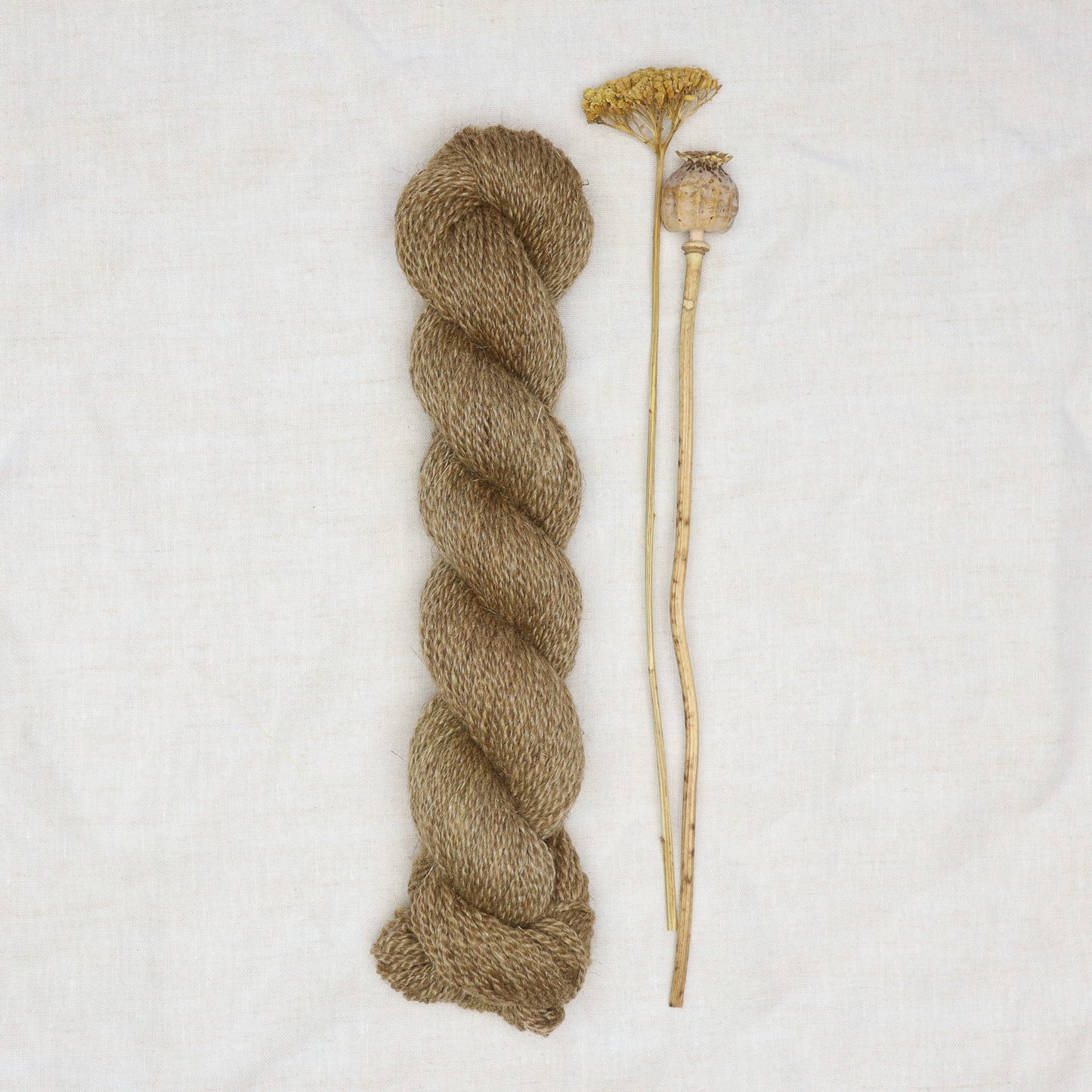 Linnen 4ply - Walnut 2