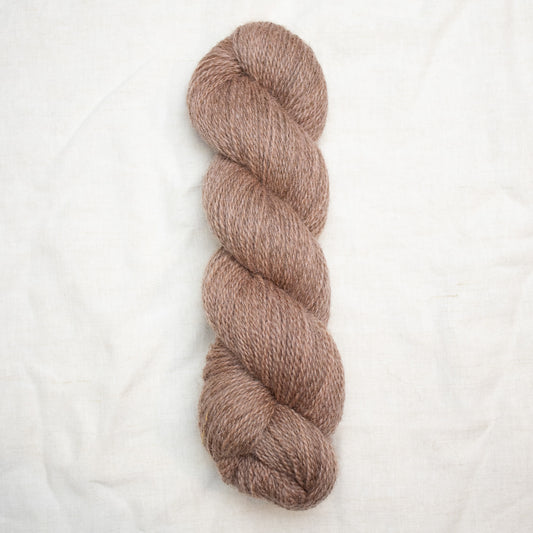 Shetland/Romney 4ply - Soft Rose