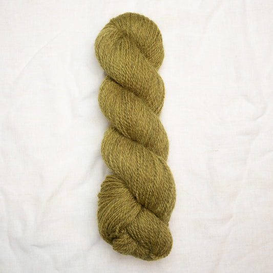 Shetland/Romney 4ply - Olive