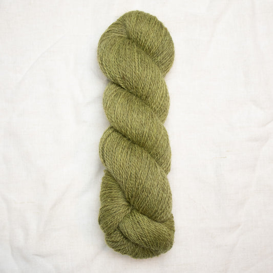 Shetland/Romney 4ply - Green Apple