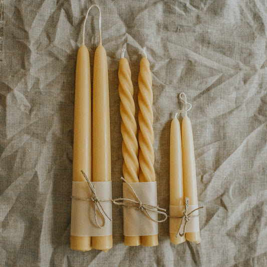 Handmade Beeswax Candles